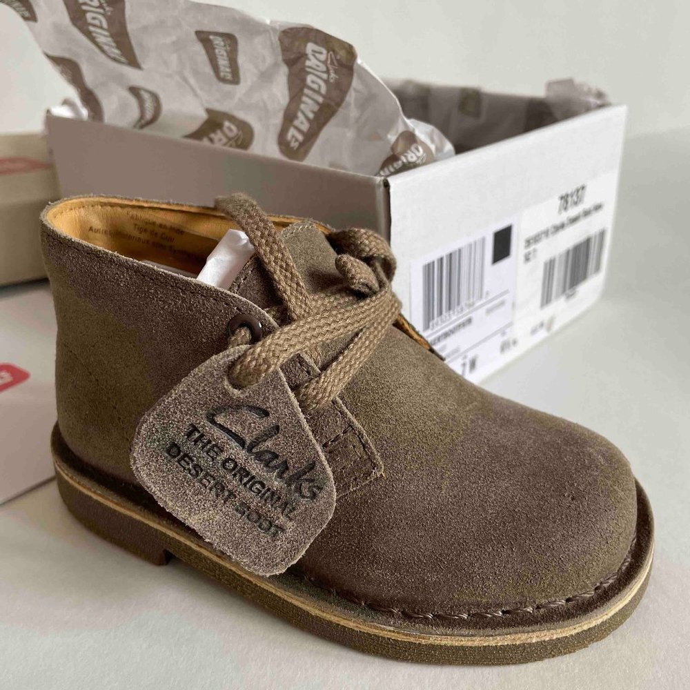 Clarks Desert Boot Size 7 Toddler NIB